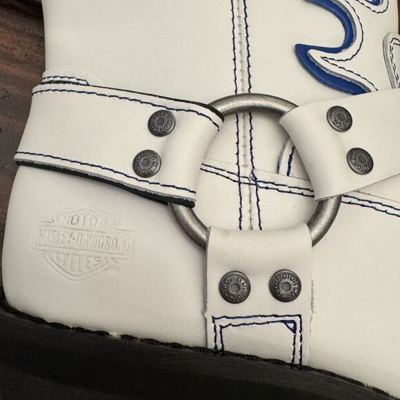 Harley Davidson Women's Korsen Motorcycle Harness Boots - Picture 2 of 10